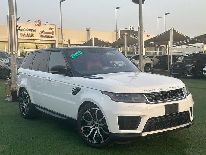Подержанный Land Rover Range Rover Sport P340 II Рестайлинг, 3.0 л, 2020 в Шардже от Badar Used Cars Белый цвет.  | AUTO.AE