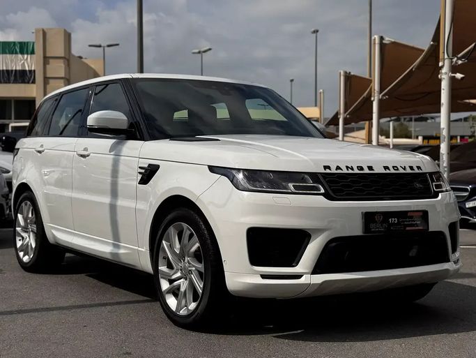 Used ⁦Land Rover Range Rover Sport P340 II (L494) Facelift, 3.0 l, 2018⁩ in UAE, Sharjah by Berlin Used Cars, White color. GCC Specs | AUTO.AE | Listing #279962
