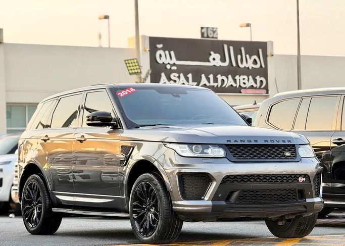 Used ⁦Land Rover Range Rover Sport P510e II (L494), 5.0 l, 2014⁩ in UAE, Sharjah by ASAL ALHAIBAH USED CARS, Grey color. GCC Specs | AUTO.AE | Listing #287270