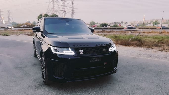 مستعملة ⁦Land Rover Range Rover Sport P340 II (L494)، 3.0 l، 2014⁩ في في الإمارات, الشارقة من ABD CARS، اللون أسود. المواصفات الأمريكية | AUTO.AE | إعلان #288165