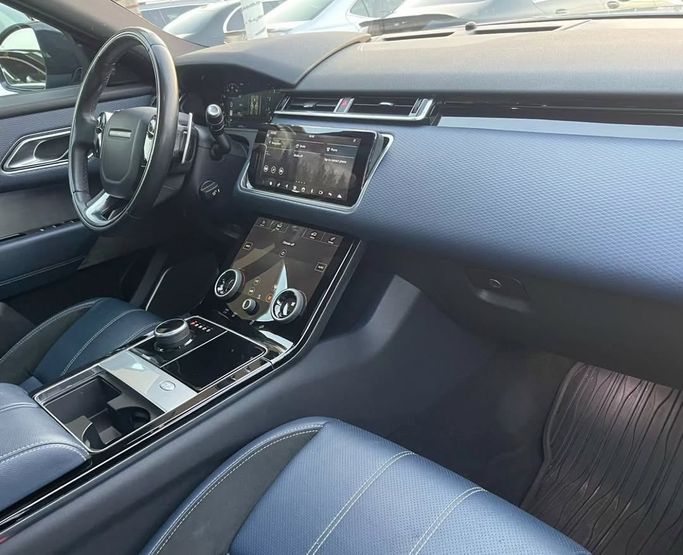 Подержанный Land Rover Range Rover Velar P380 I, 3.0 л, 2018 в Шардже от Al Nukhba Al Malakyah Used Cars Серый цвет. Американская | AUTO.AE