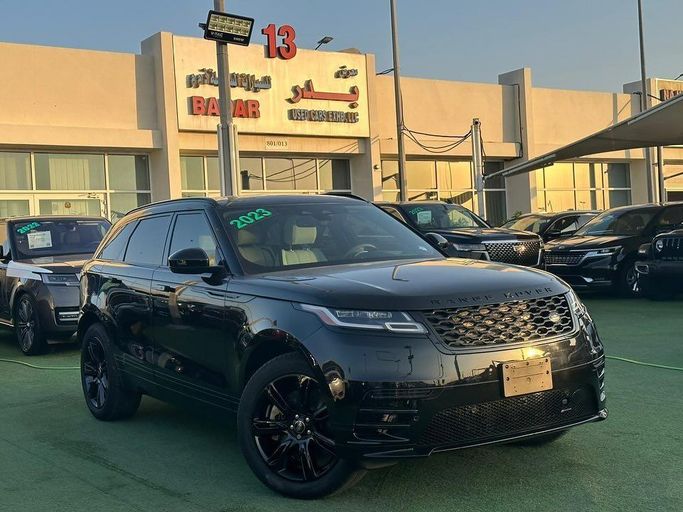 Used Land Rover Range Rover Velar I Facelift, 3.0 l, 2023 in Sharjah by Badar Used Cars, Black color.  | AUTO.AE