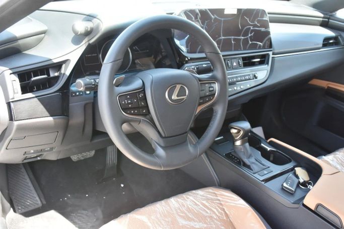 New Lexus ES 250 VII Facelift, 2.5 l, 2023 in Sharjah by Alfaris Used Cars, Blue color. GCC Specs | AUTO.AE