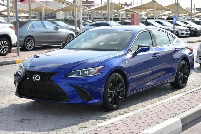 Used Lexus ES 350 VII, 3.5 l, 2021 in Sharjah by Alfaris Used Cars, Blue color. Other | AUTO.AE
