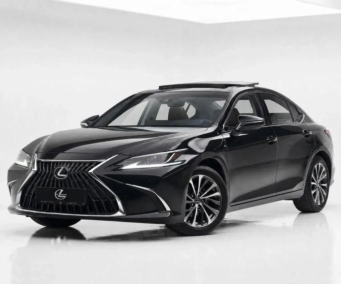 Used ⁦Lexus ES 300h VII (XZ10) Facelift, 2.5 l, 2023⁩ in UAE, Sharjah by Al Basma Motors, Black color. GCC Specs | AUTO.AE | Listing #286773