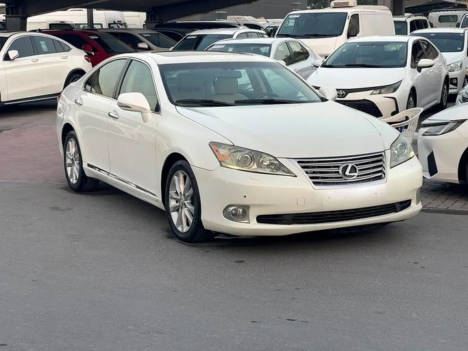 Подержанный ⁦Lexus ES 350 V Рестайлинг, 3.5 л, 2011⁩ в ОАЭ, Шарджа от LUGEN USED CARS TR LLC Белый цвет. GCC | AUTO.AE | Объявление #290800