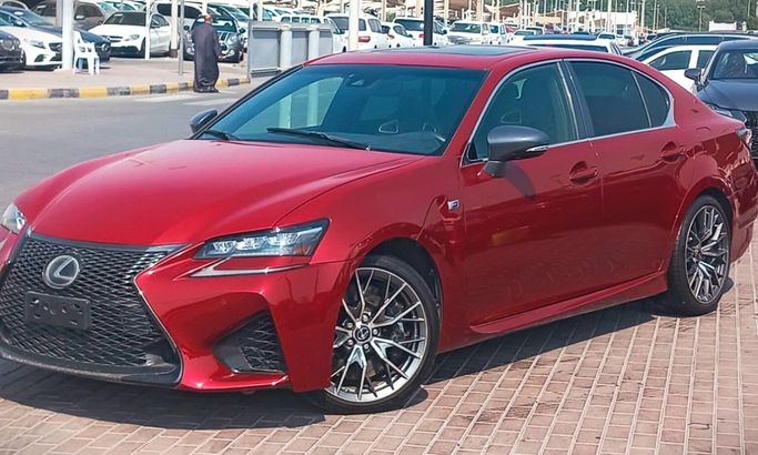 Подержанный Lexus GS F, 5.0 л, 2016 в Шардже от Mohammad Al Hamadani Used Cars Красный цвет. Other | AUTO.AE