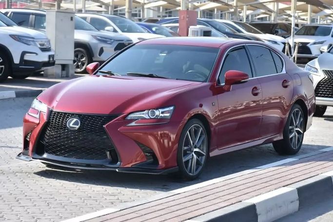 Used Lexus GS 350 IV Facelift, 3.5 l, 2016 in Sharjah by Alfaris Used Cars, Red color. Other | AUTO.AE