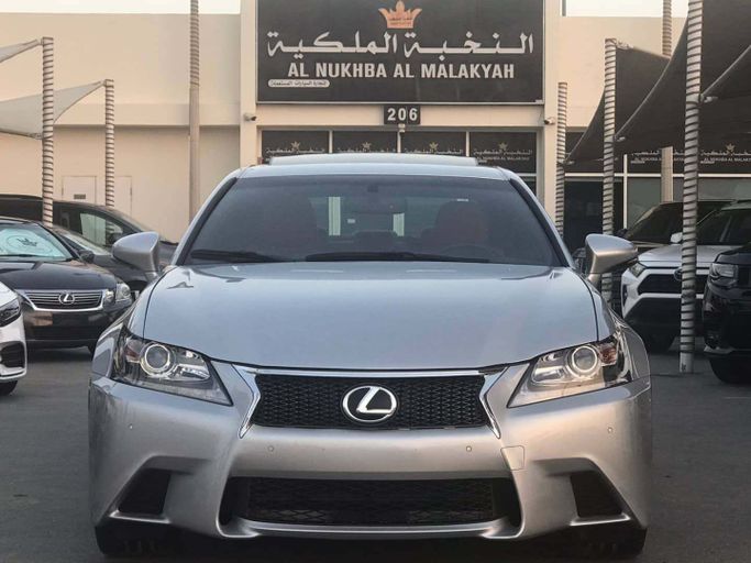 Used Lexus GS 350 IV Facelift, 3.5 l, 2014 in Sharjah by Al Nukhba Al Malakyah Used Cars, Grey color. American Specs | AUTO.AE