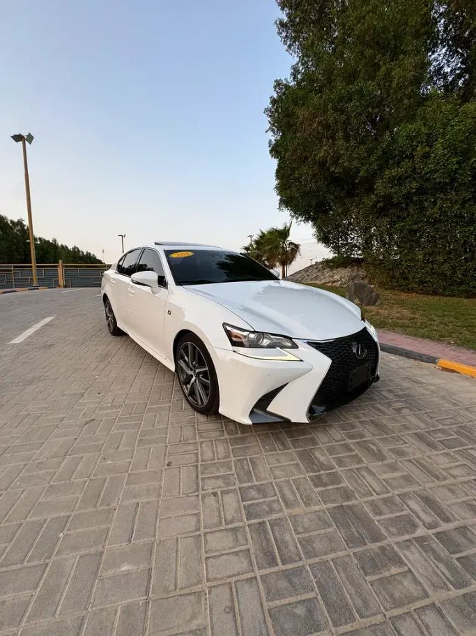 مستعملة Lexus GS 350 فيس ليفت IV, 3.5 l, 2018 في في الشارقة من Al Wameed Used Cars، اللون أبيض. المواصفات الأمريكية | AUTO.AE