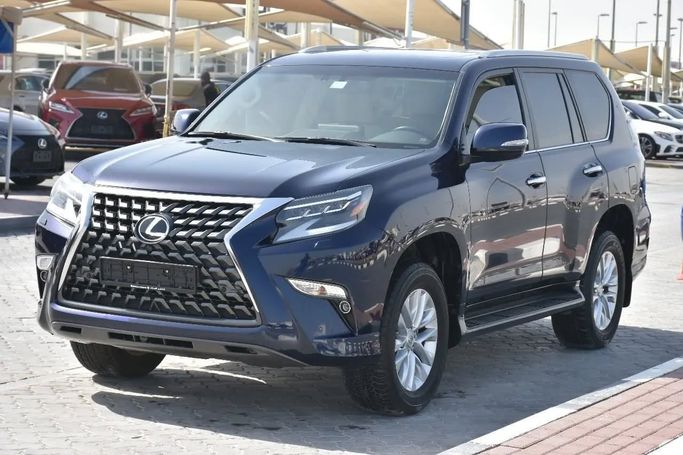 Подержанный Lexus GX 460 II Рестайлинг 2, 4.6 л, 2022 в Шардже от Alfaris Used Cars Синий цвет. Other | AUTO.AE