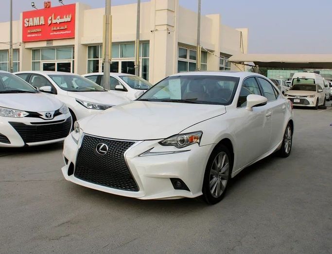 Used Lexus IS 200t III Facelift, 2.0 l, 2016 in Sharjah by Sama alsaadah Cars, White color. American Specs | AUTO.AE