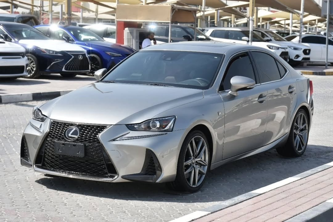 Used Lexus IS 300 III Facelift, 2.0 l, 2019 in Sharjah by Alfaris Used Cars, Silver color. Other | AUTO.AE