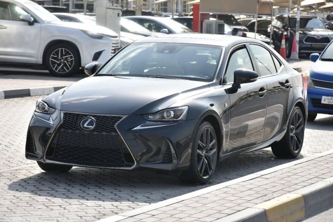 Used Lexus IS 350 III Facelift, 3.5 l, 2020 in Sharjah by Alfaris Used Cars, Black color. Other | AUTO.AE