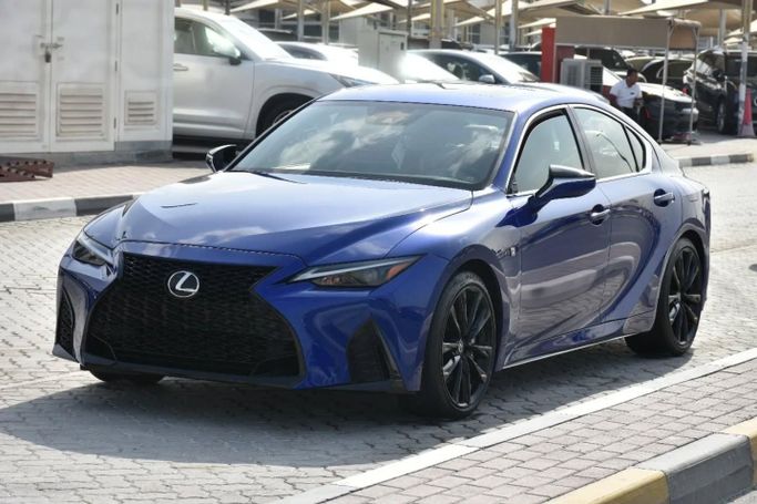 Used Lexus IS 350 III Facelift 2, 3.5 l, 2023 in Sharjah by Alfaris Used Cars, Blue color. Other | AUTO.AE