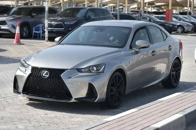 Used Lexus IS 300 III Facelift, 3.5 l, 2019 in Sharjah by Alfaris Used Cars, Silver color.  | AUTO.AE