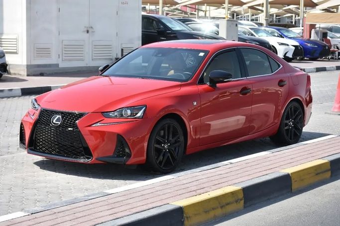 Used Lexus IS 300 III Facelift, 3.5 l, 2017 in Sharjah by Alfaris Used Cars, Red color. Other | AUTO.AE