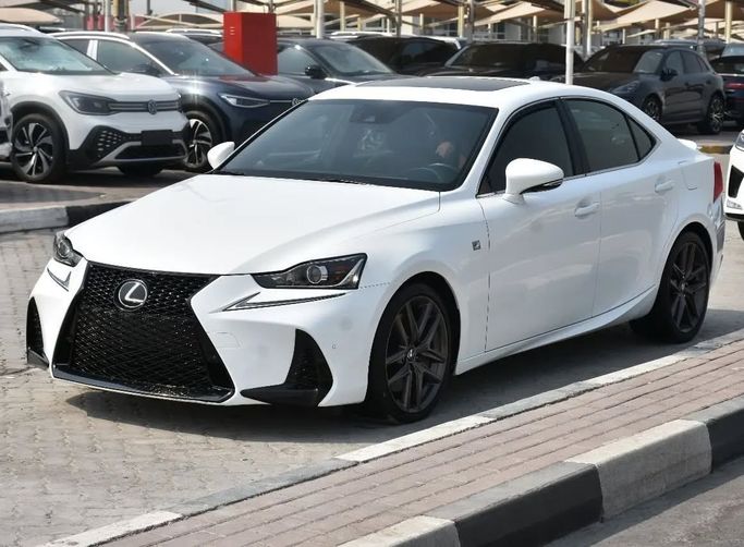 Used Lexus IS 350 III Facelift, 3.5 l, 2018 in Sharjah by Alfaris Used Cars, White color. Other | AUTO.AE