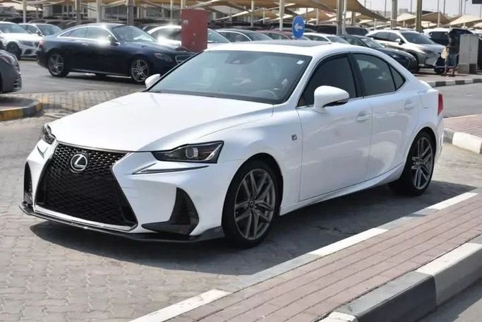 Used Lexus IS 300 III Facelift, 3.5 l, 2017 in Sharjah by Alfaris Used Cars, White color. Other | AUTO.AE
