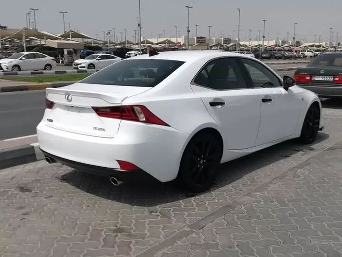 Used Lexus IS 250 III, 2.5 l, 2015 in Sharjah by Alfaris Used Cars, White color. Other | AUTO.AE