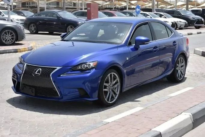 Подержанный Lexus IS 350 III, 3.5 л, 2016 в Шардже от Alfaris Used Cars Синий цвет. Other | AUTO.AE