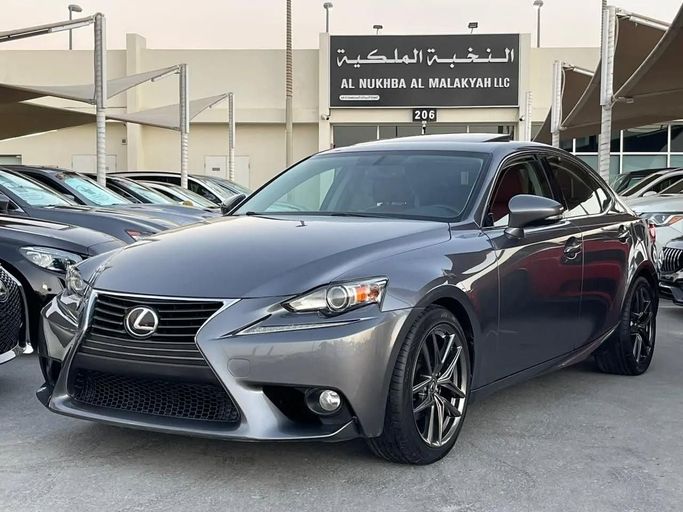 Used Lexus IS 250 III, 2.5 l, 2014 in Sharjah by Al Nukhba Al Malakyah Used Cars, Grey color. American Specs | AUTO.AE