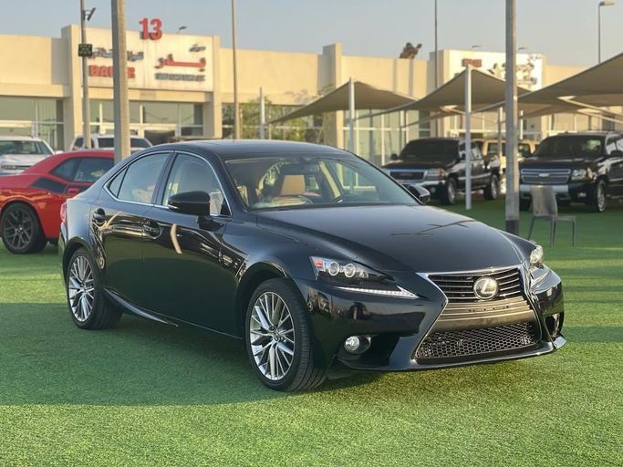 Used Lexus IS 250 III, 2.5 l, 2015 in Sharjah by Badar Used Cars, Black color.  | AUTO.AE