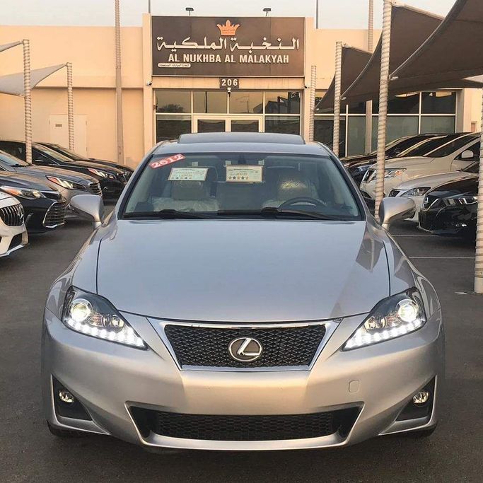 Used Lexus IS 250 II Facelift 2, 2.5 l, 2012 in Sharjah by Al Nukhba Al Malakyah Used Cars, Silver color. American Specs | AUTO.AE