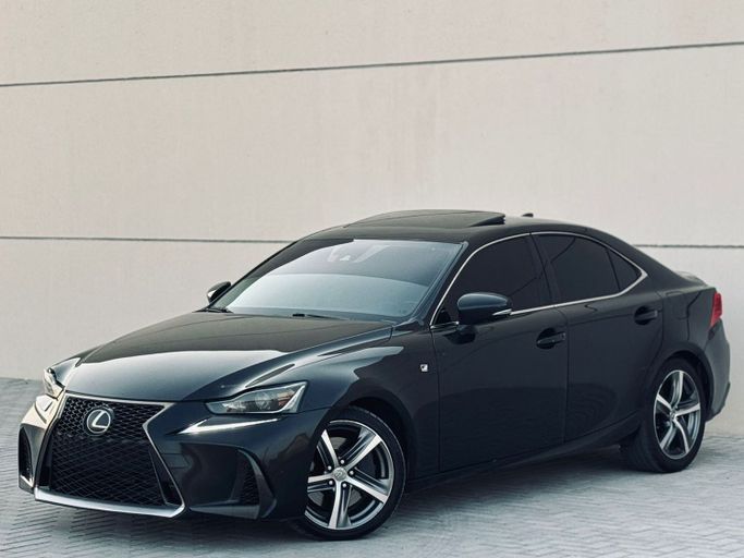 Used Lexus IS 300 III Facelift, 2.0 l, 2018 in Sharjah by Hatta Used Cars, Black color.  | AUTO.AE