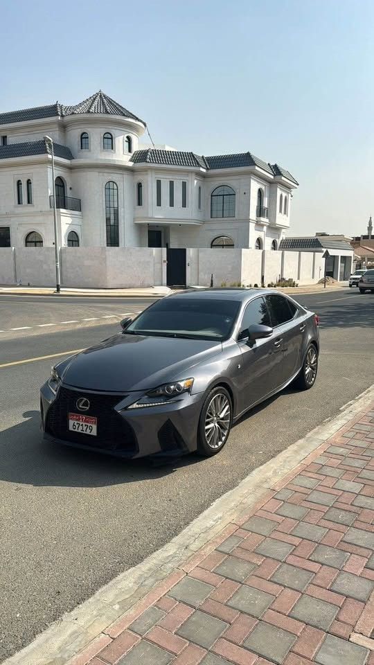 Used Lexus IS 250 III, 2.5 l, 2015 in Sharjah by Al Ashiqa Used Cars, Grey color.  | AUTO.AE