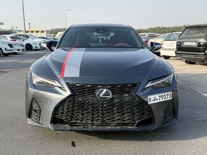 Used Lexus IS 350 III Facelift 2, 3.5 l, 2022 in Sharjah by FAROUK KHALAF, Black color. American Specs | AUTO.AE | Listing #266678