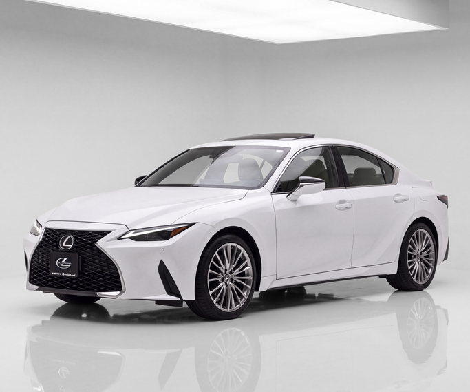 Подержанный Lexus IS 300 III Рестайлинг 2, 2.0 л, 2022 в Шардже от Al Basma Motors Белый цвет. Американская | AUTO.AE | Объявление #271598