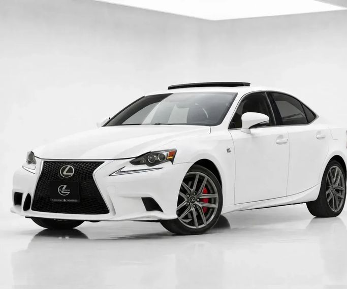 Used ⁦Lexus IS 300 III, 3.5 l, 2016⁩ in UAE, Sharjah by Al Basma Motors, White color. American Specs | AUTO.AE | Listing #286769
