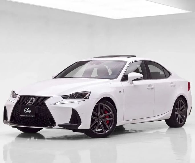 Used ⁦Lexus IS 350 III Facelift, 3.5 l, 2018⁩ in UAE, Sharjah by Al Basma Motors, White color. GCC Specs | AUTO.AE | Listing #286792