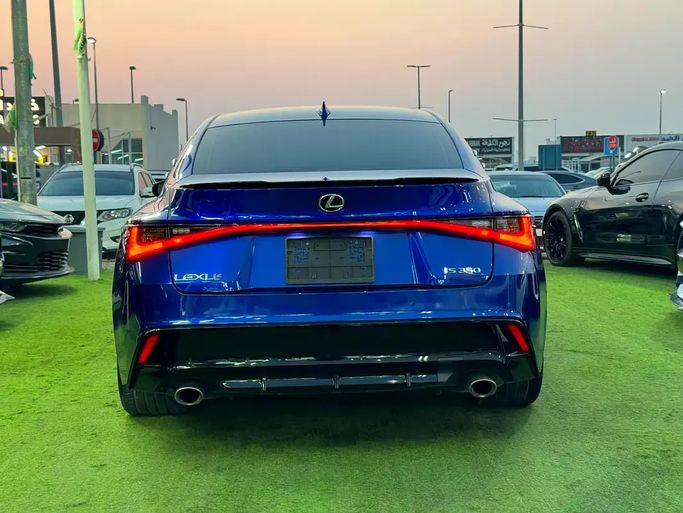 Used Lexus IS 350 III Facelift 2, 3.5 l, 2022 in UAE, Sharjah by Rebou Alfakhama, Blue color. American Specs | AUTO.AE | Listing #295800 — photo 7 of 17