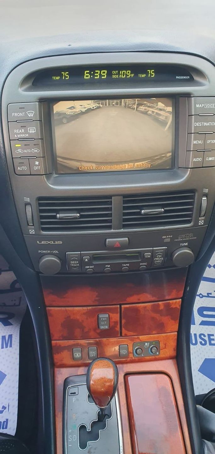 Подержанный Lexus LS 430 III Рестайлинг, 4.3 л, 2005 в Шардже от Ishtar Used Cars Черный цвет. GCC | AUTO.AE