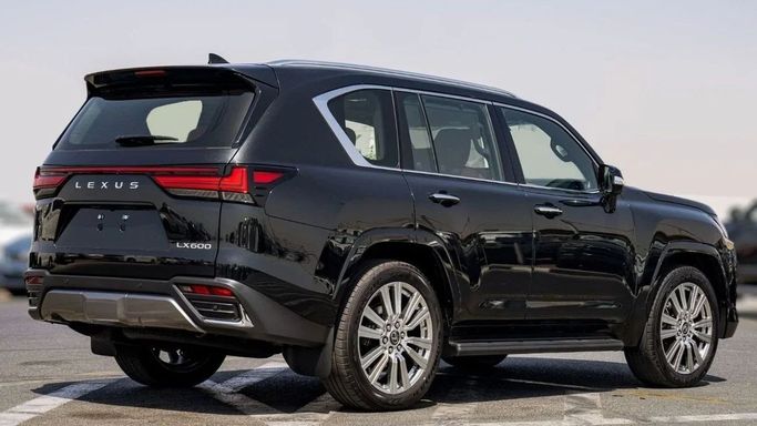 New Lexus LX 600 IV, 3.4 l, 2023 in Sharjah by Nour Alnukhba Motors, Black color. Other | AUTO.AE