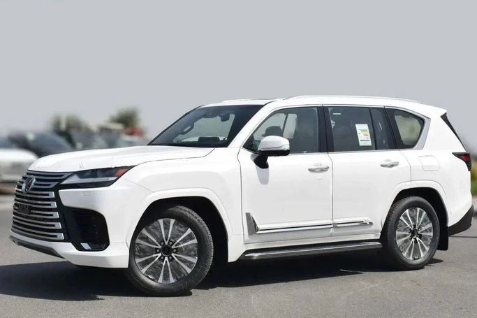 New Lexus LX 700h IV, 3.4 l, 2025 in Sharjah by Nour Alnukhba Motors, White color. GCC Specs | AUTO.AE