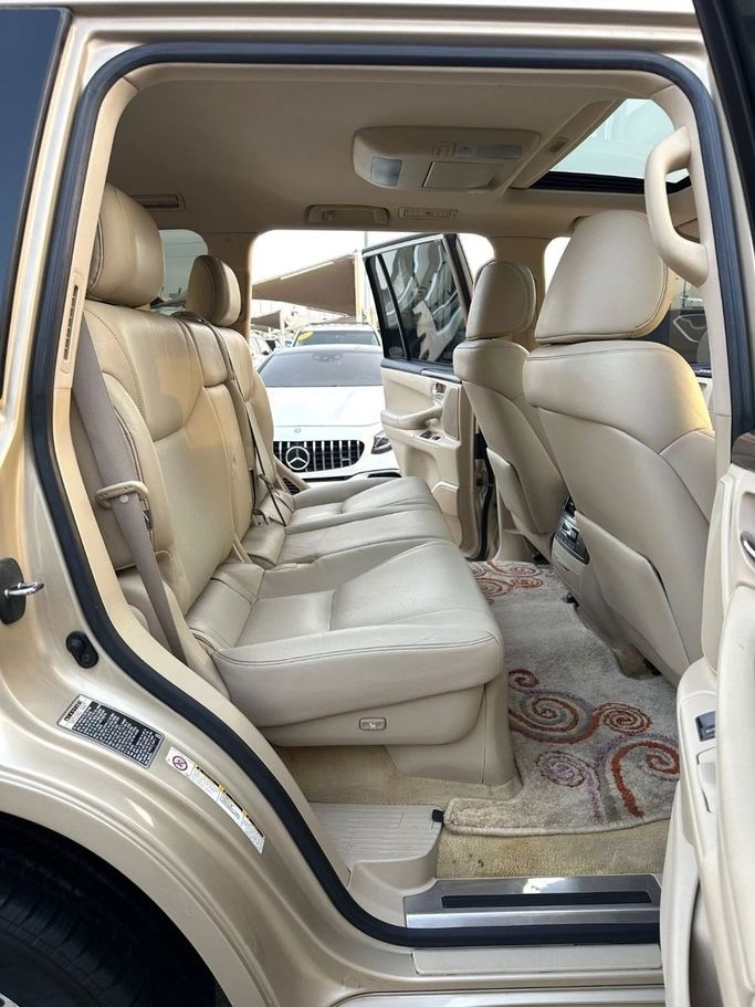 Used Lexus LX 570 III, 5.7 l, 2010 in Sharjah by Titanium Used Cars, Golden color. GCC Specs | AUTO.AE
