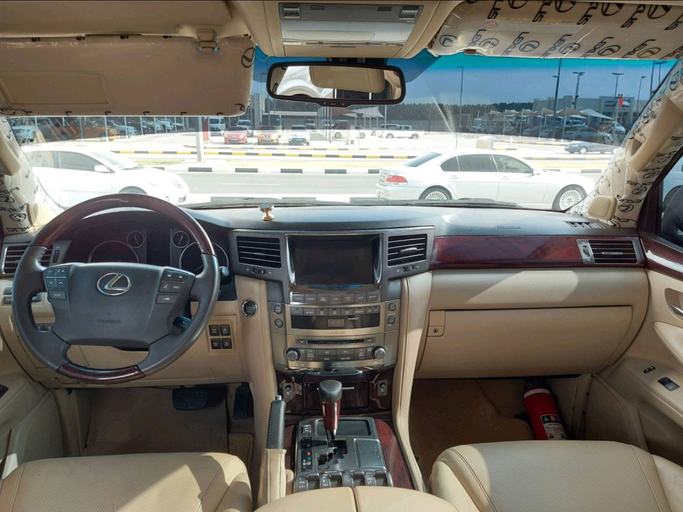 Used Lexus LX 570 III, 5.7 l, 2010 in Sharjah by Alsabah Used Cars, Golden color. GCC Specs | AUTO.AE