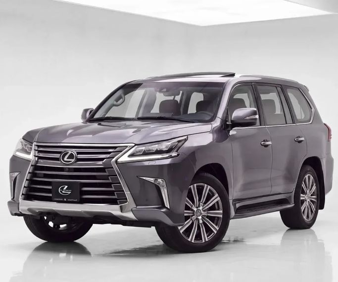 Подержанный ⁦Lexus LX 570 III Рестайлинг 2, 5.7 л, 2016⁩ в ОАЭ, Шарджа от Al Basma Motors Серый цвет. GCC | AUTO.AE | Объявление #286786