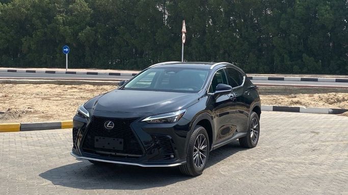 Used Lexus NX 250 II, 2.5 l, 2024 in Sharjah by Halla Cars, Black color. American Specs | AUTO.AE