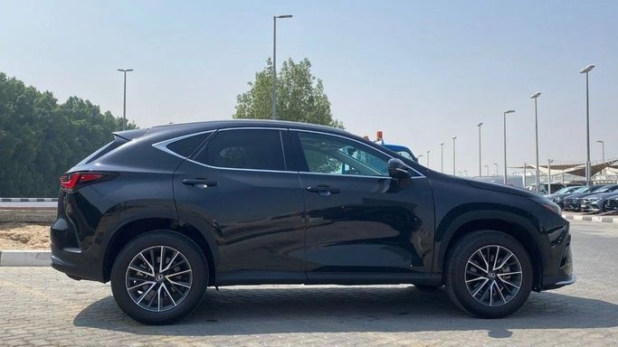 Used Lexus NX 250 II, 2.5 l, 2024 in Sharjah by Halla Cars, Black color. American Specs | AUTO.AE