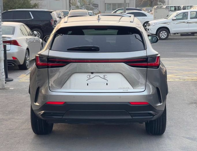 Подержанный Lexus NX 350 II, 2.4 л, 2024 в Шардже от Al Nukhba Al Malakyah Used Cars Золотистый цвет. Американская | AUTO.AE