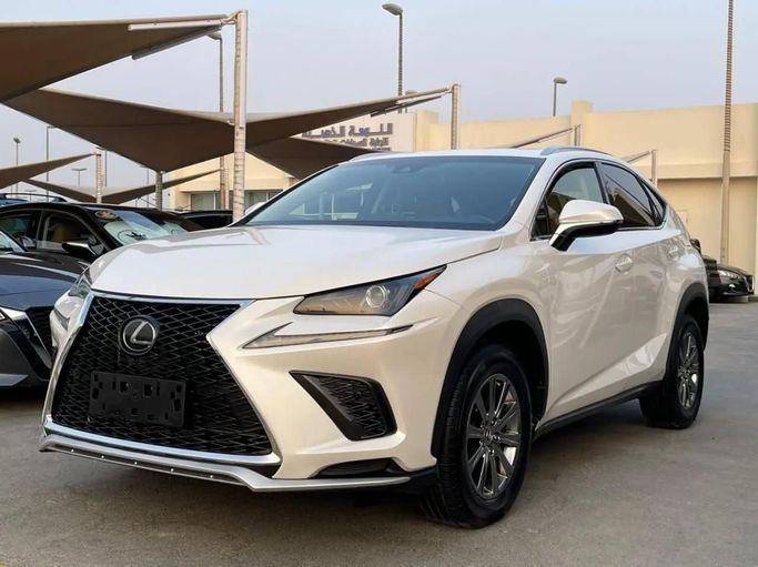 Used Lexus NX 300 I Facelift, 2.0 l, 2019 in Sharjah by Al Nukhba Al Malakyah Used Cars, White color. American Specs | AUTO.AE