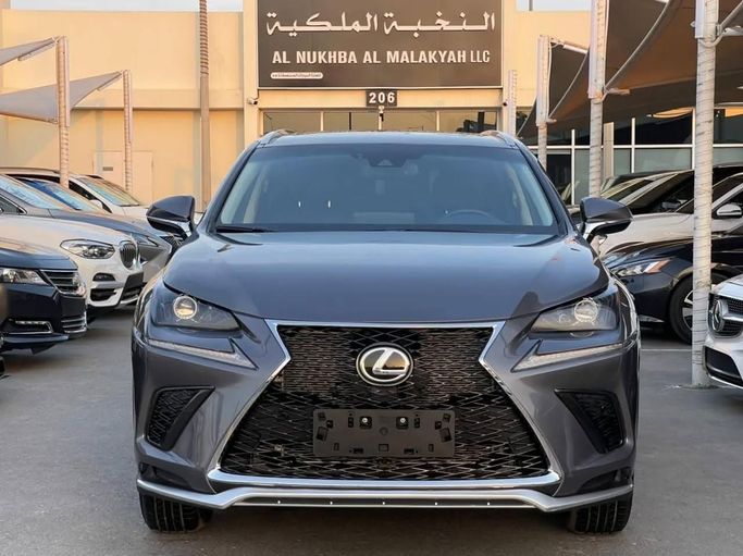 Used Lexus NX 300 I Facelift, 2.0 l, 2018 in Sharjah by Al Nukhba Al Malakyah Used Cars, Grey color. American Specs | AUTO.AE