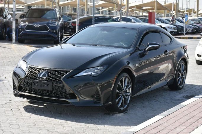Подержанный Lexus RC 350 I Рестайлинг, 3.5 л, 2021 в Шардже от Alfaris Used Cars Черный цвет. Other | AUTO.AE
