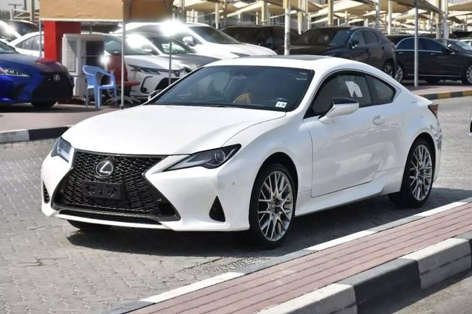 Подержанный Lexus RC 300 I Рестайлинг, 3.5 л, 2019 в Шардже от Alfaris Used Cars Белый цвет. Other | AUTO.AE