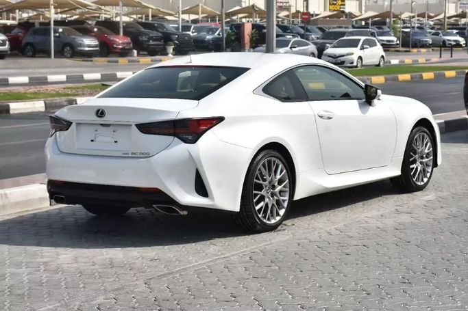 Подержанный Lexus RC 300 I Рестайлинг, 3.5 л, 2019 в Шардже от Alfaris Used Cars Белый цвет. Other | AUTO.AE