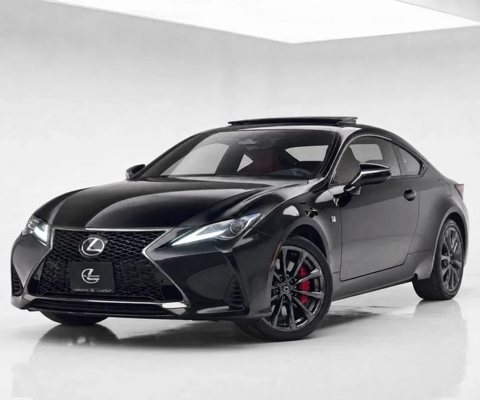 مستعملة ⁦Lexus RC 350 أنا فيس ليفت، 3.5 l، 2021⁩ في في الإمارات, الشارقة من Al Basma Motors، اللون أسود. المواصفات الأمريكية | AUTO.AE | إعلان #286781